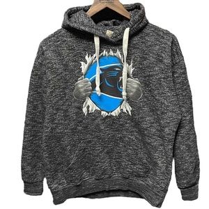 NFL Carolina Panthers football team long sleeve sports casual sweatshirt hoodie